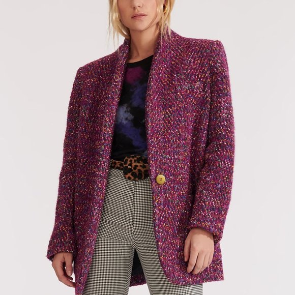 Veronica Beard Jackets & Blazers - Veronica Beard Crispin Tweed Coat
